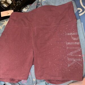 VS pink shorts